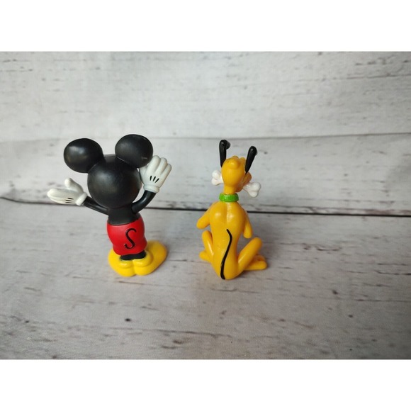 Mickey Pluto with bone 3" figures cake toppers toys - Picture 4 of 6